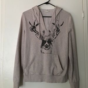 Roxy Brand - Floral Deer Hoodie