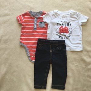 3 piece baby outfit