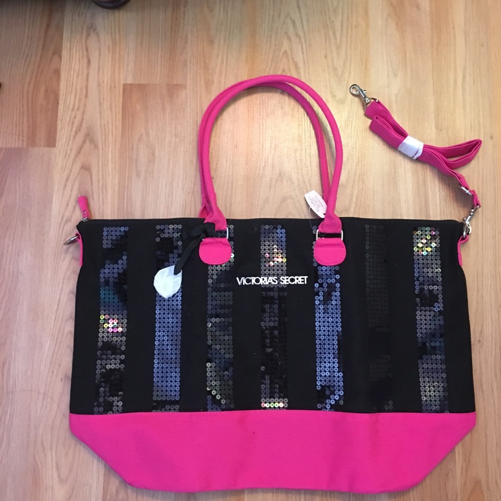 Victoria secret sequined bag