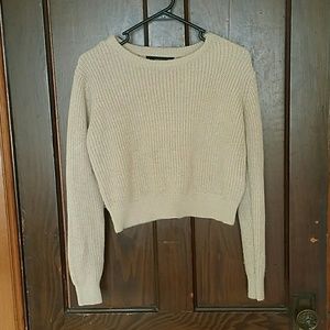 Crop sweater