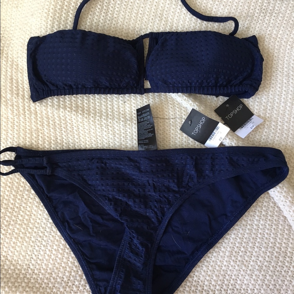 NWT Top Shop two piece bikini