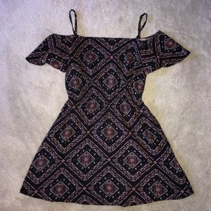 off the shoulder dress