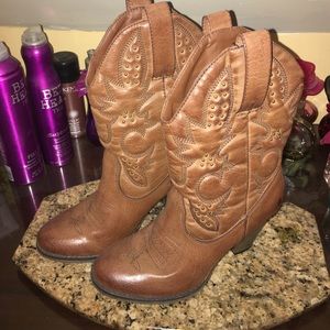 MIA Cowboy Booties