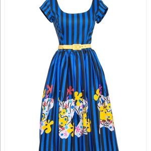 Pinup Couture Mary Dress Circus Mary Blair xl