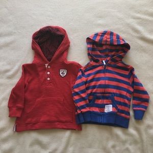 Carters set of 2 sweatshirts for baby boy