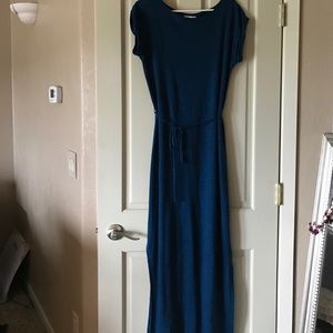 Lou and Grey for Ann Taylor Loft tie waist maxi