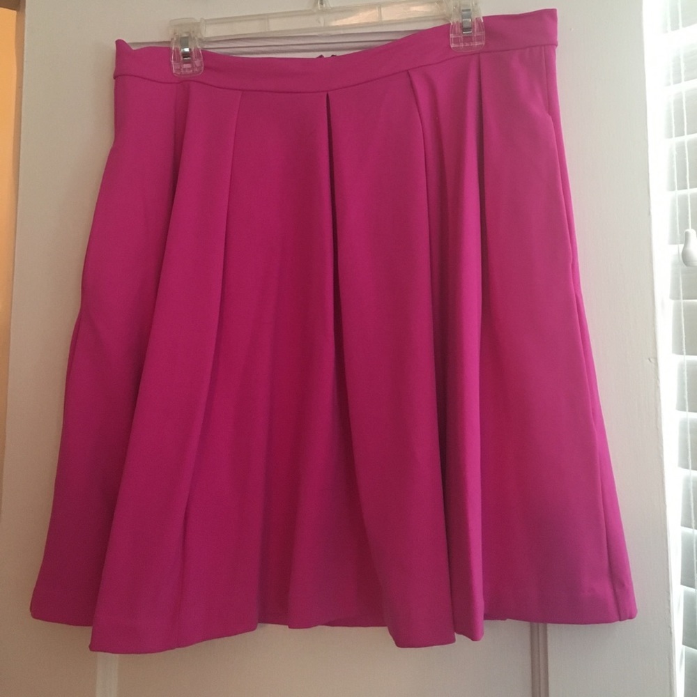 Cynthia Rowley pink A-line skirt
