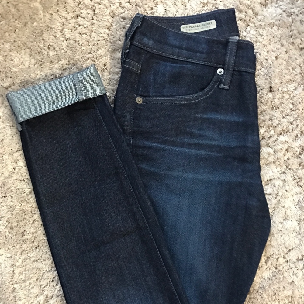 AG Cuffed Farrah Jeans