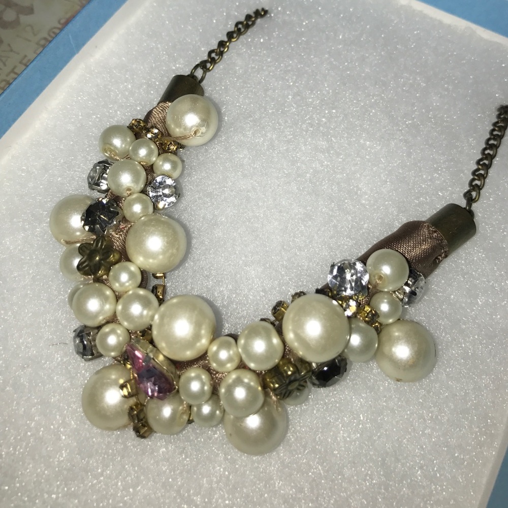 Pearl and Gem Necklace