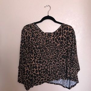 Cheetah print top