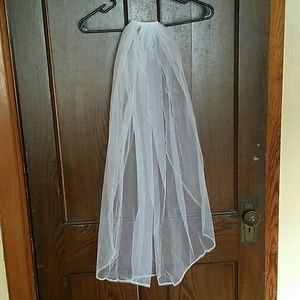 Unused wedding veil
