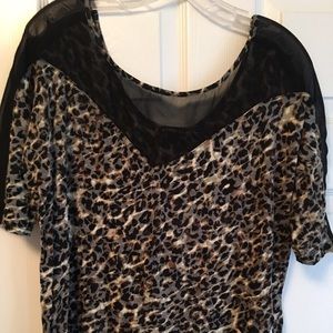 Leopard print express shirt!