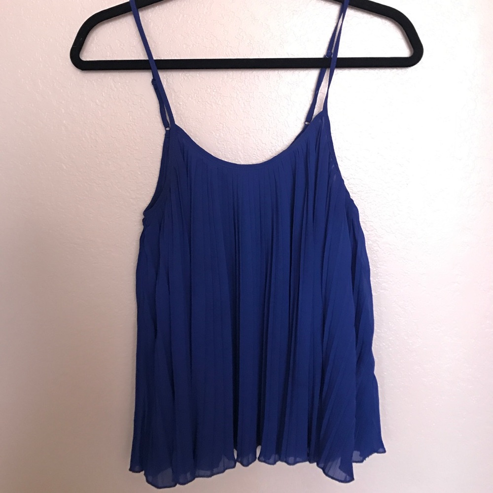 Blue tank