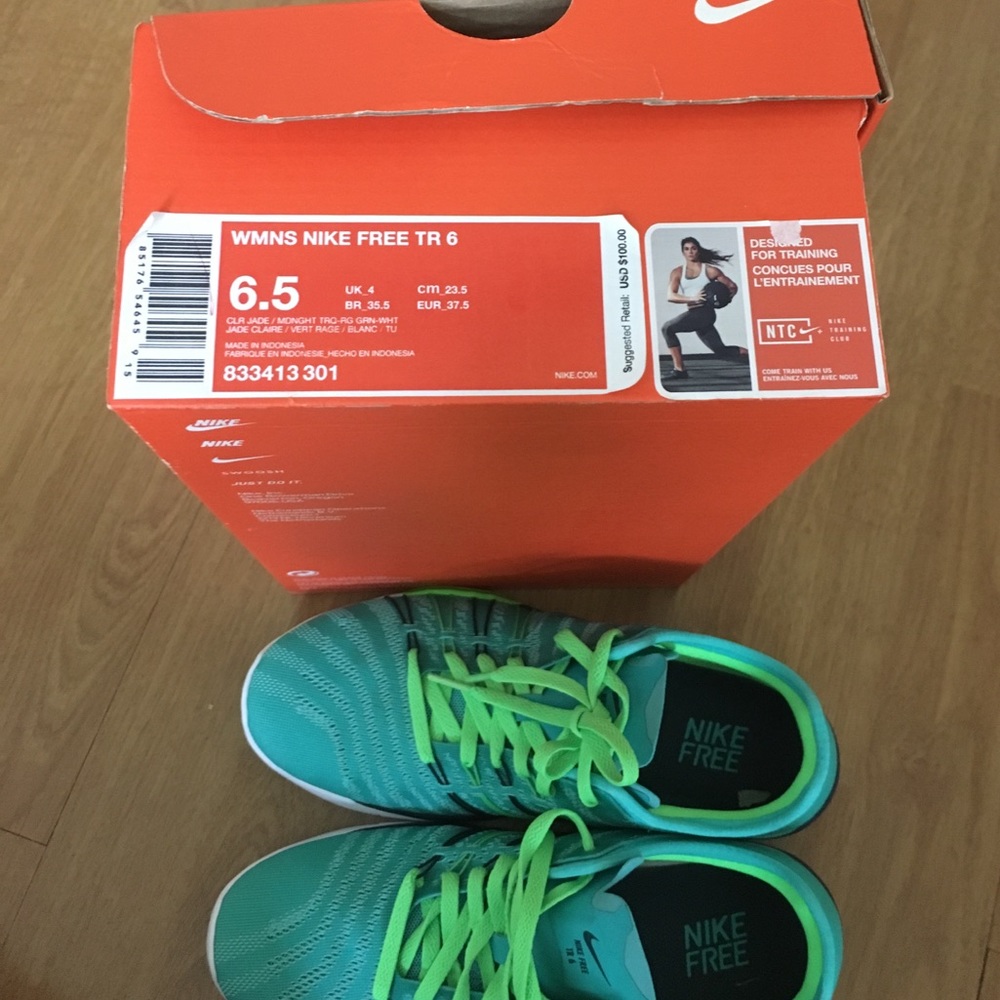 Nike Free Tr 6 Jade - Picture 6 of 6