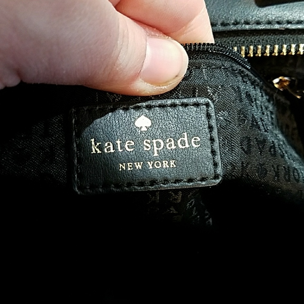 SOLD Black Kate Spade Crossbody - Picture 6 of 7