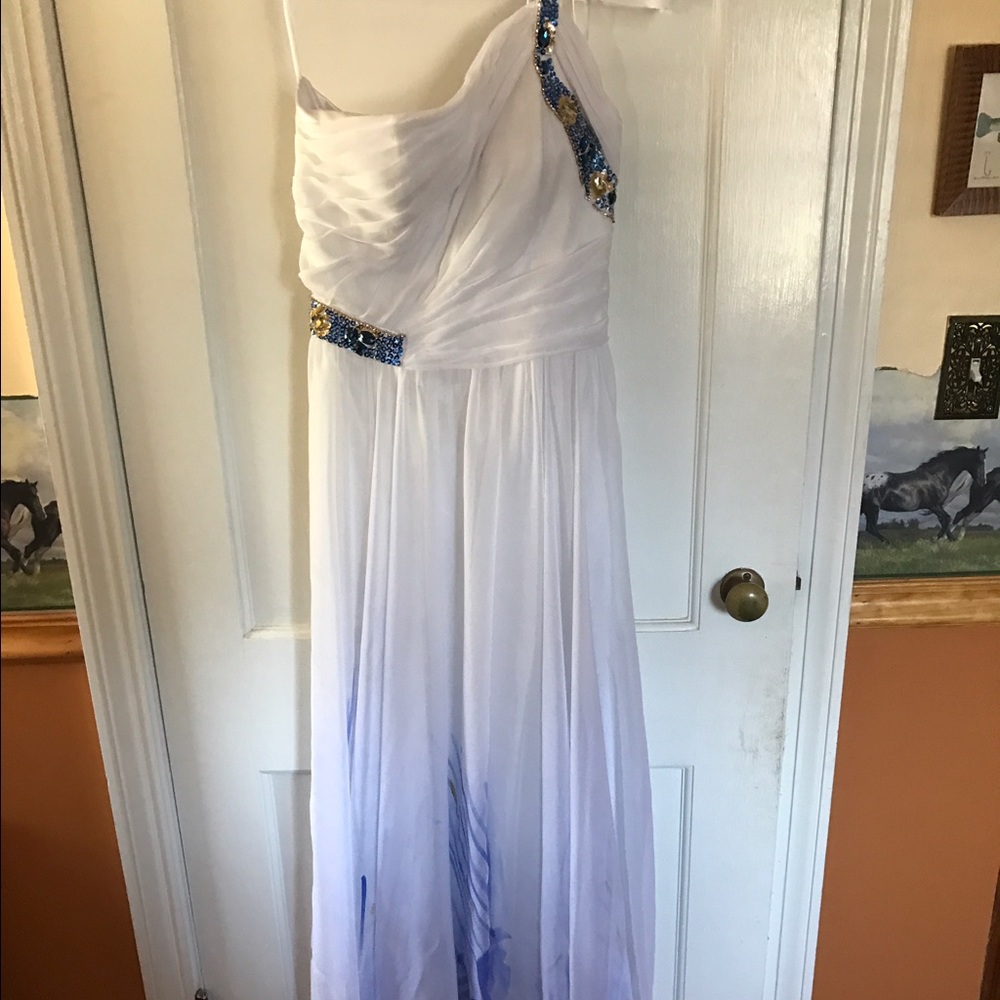 One Shoulder Prom Dress Size 6