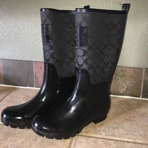 Coach Rainboots