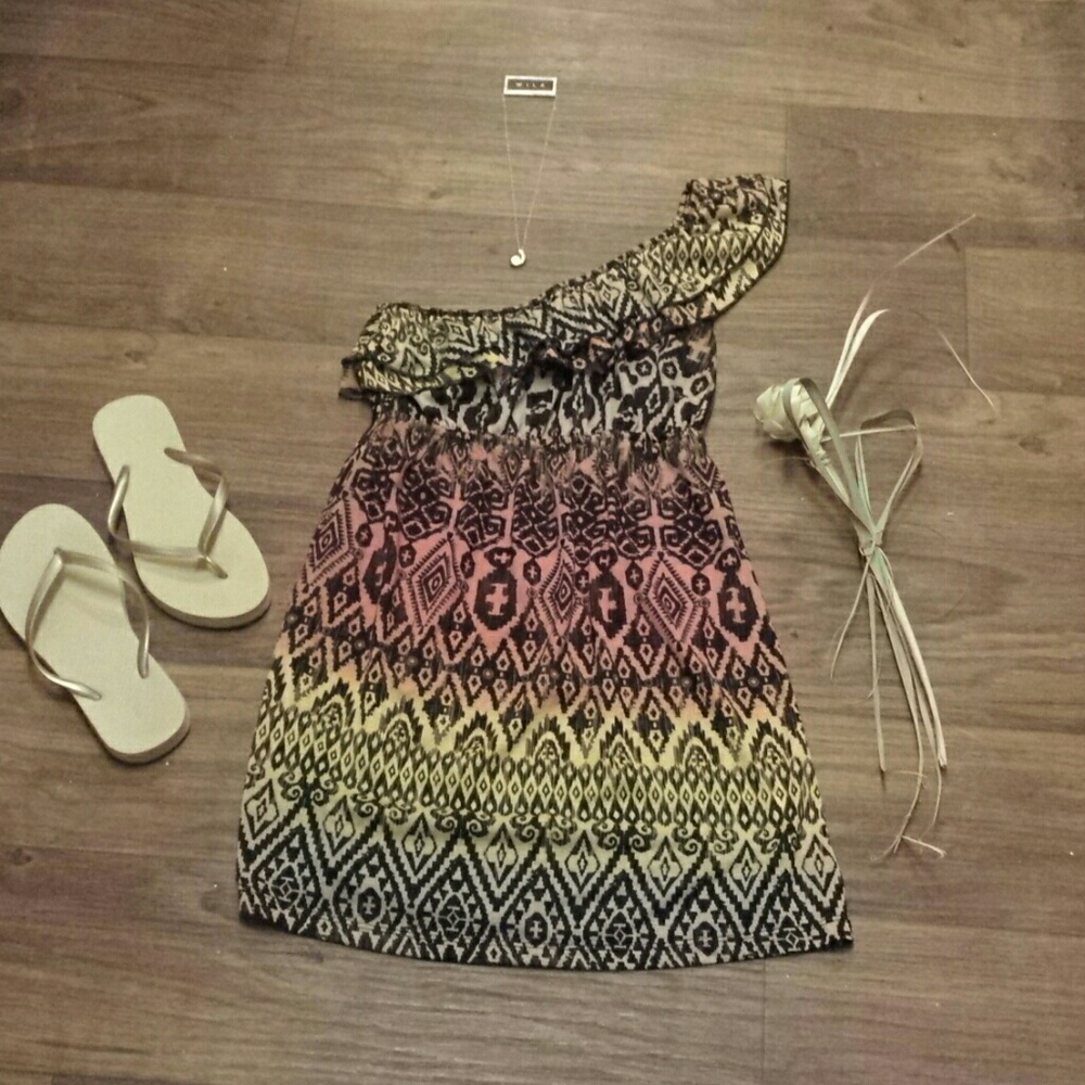 One Shoulder Summer Dress
