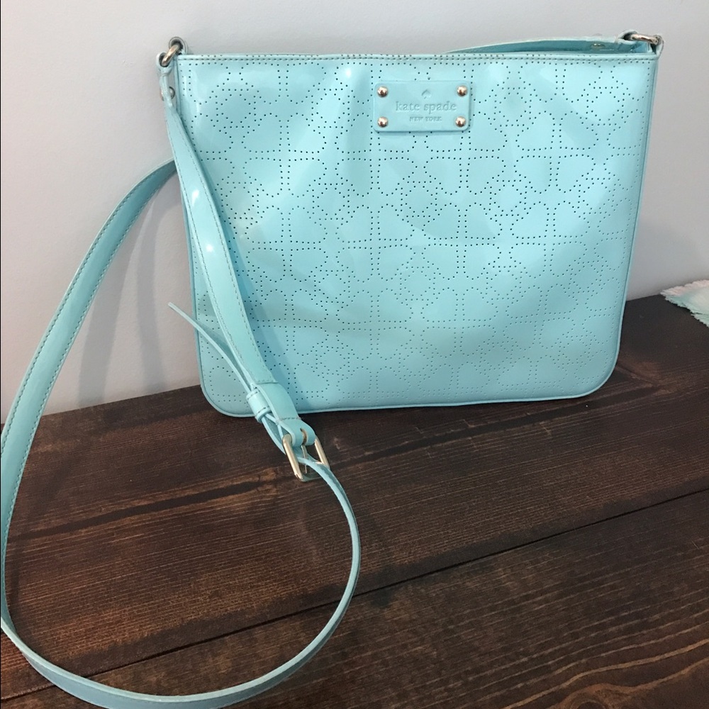 Kate spade ♠️ aqua cross body purse