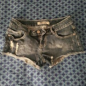 Jean shorts