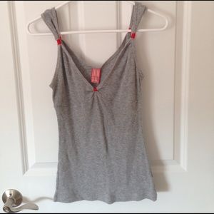 Free People gray tank top