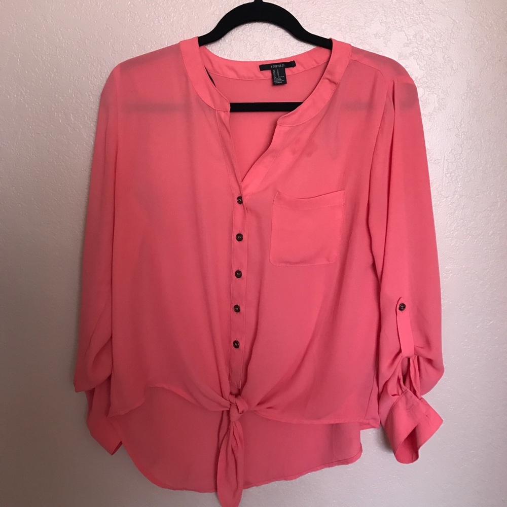 Long sleeve blouse