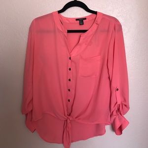 Long sleeve blouse
