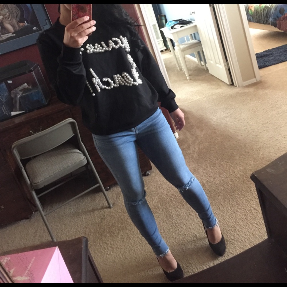 "Excuse My French" sweater