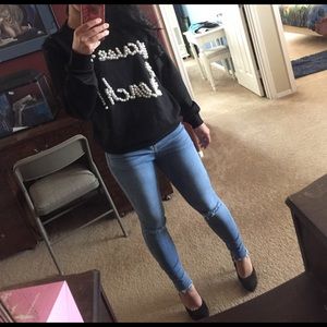 "Excuse My French" sweater