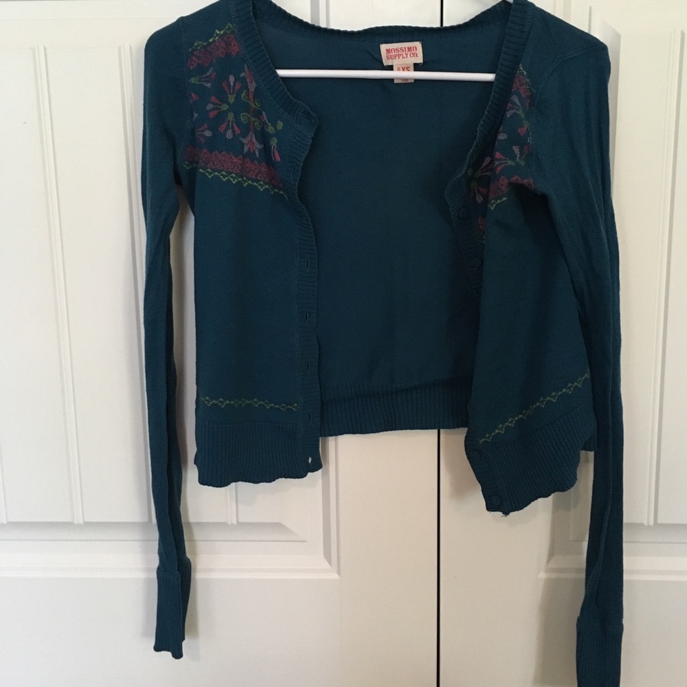 Button up sweater