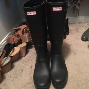 Hunter rain boots
