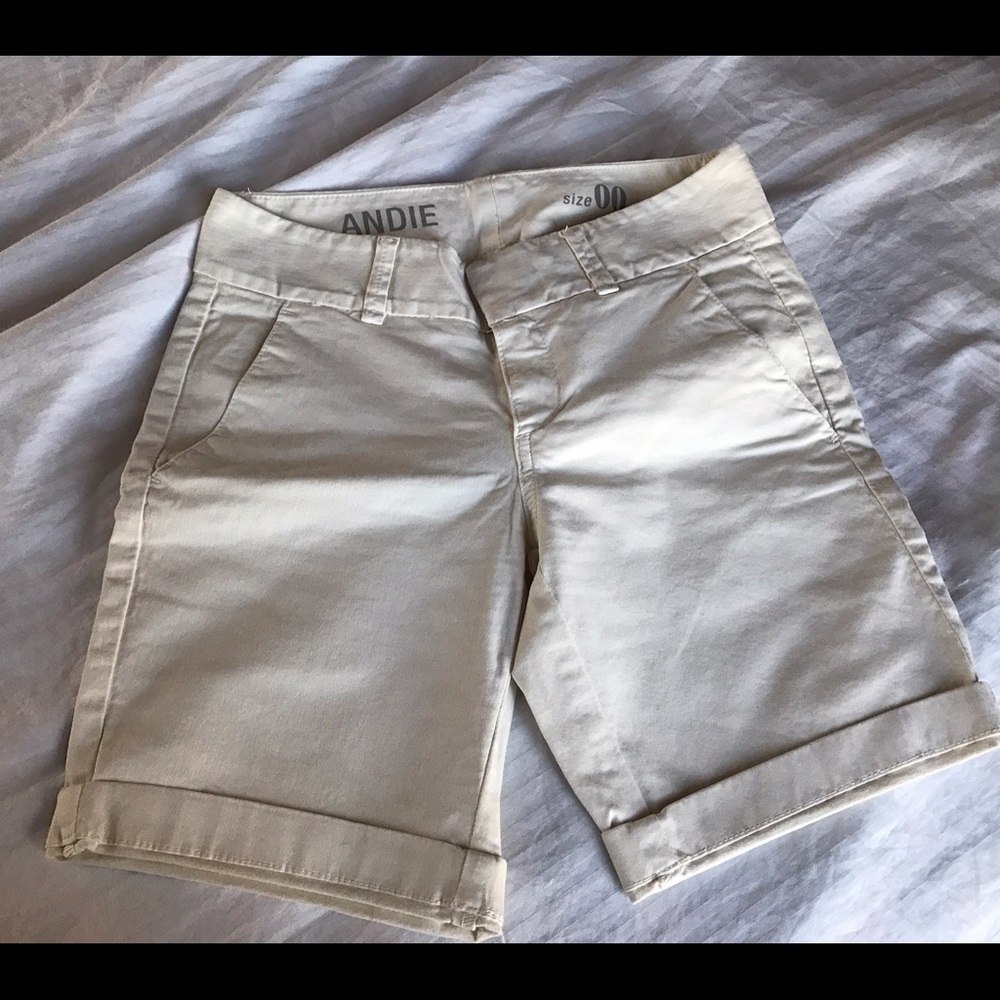J.Crew Andie Shorts - Ecru