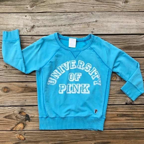 "University of Pink" VS Weathered Sweatshirt - Picture 1 of 4