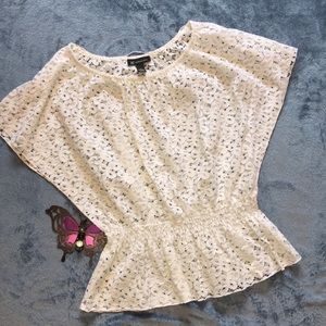 International Concepts Cinched Waist Blouse