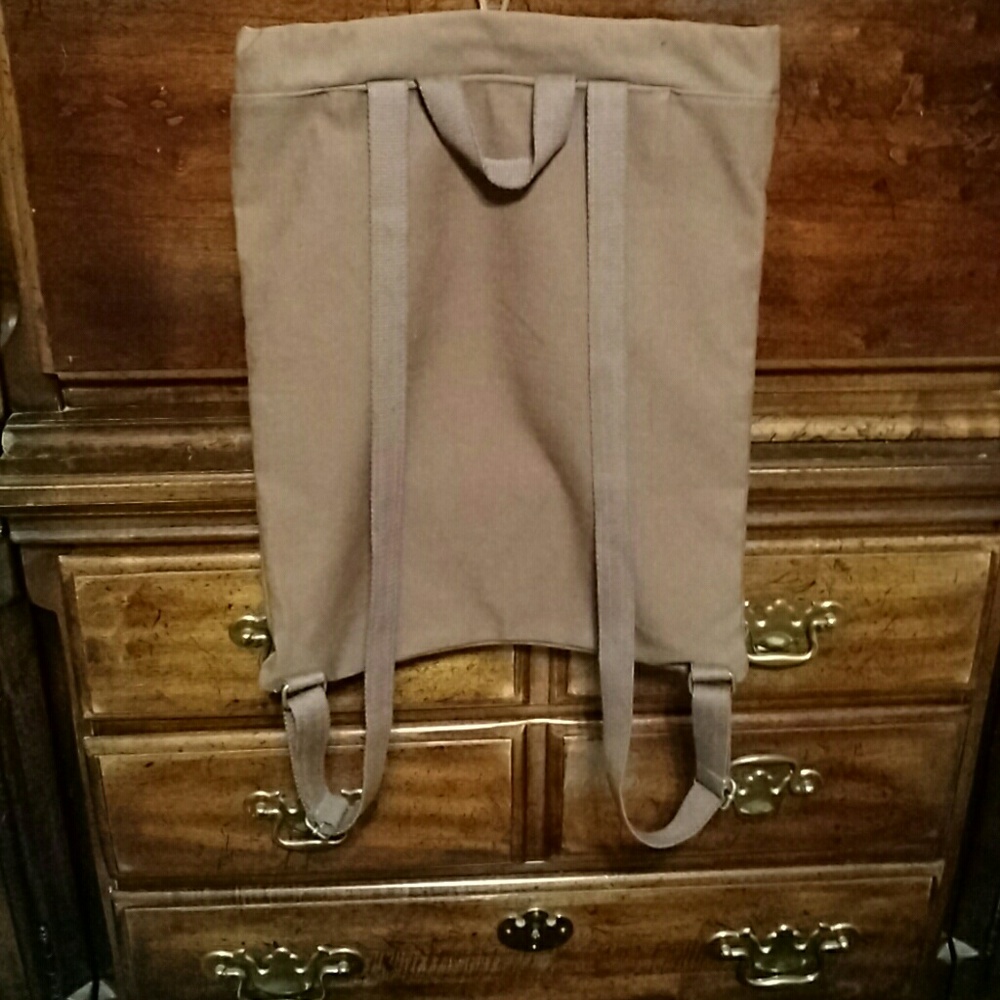 Canvas backpack