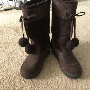 Brown Wedge boots