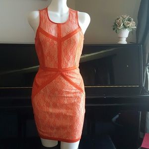 LAST PRICE! bebe lace dress.