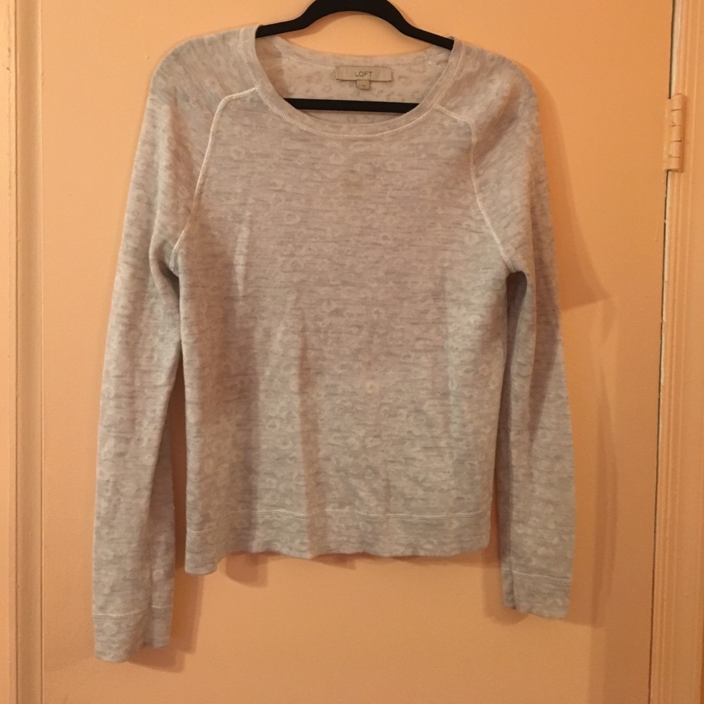 Subtle leopard sweater