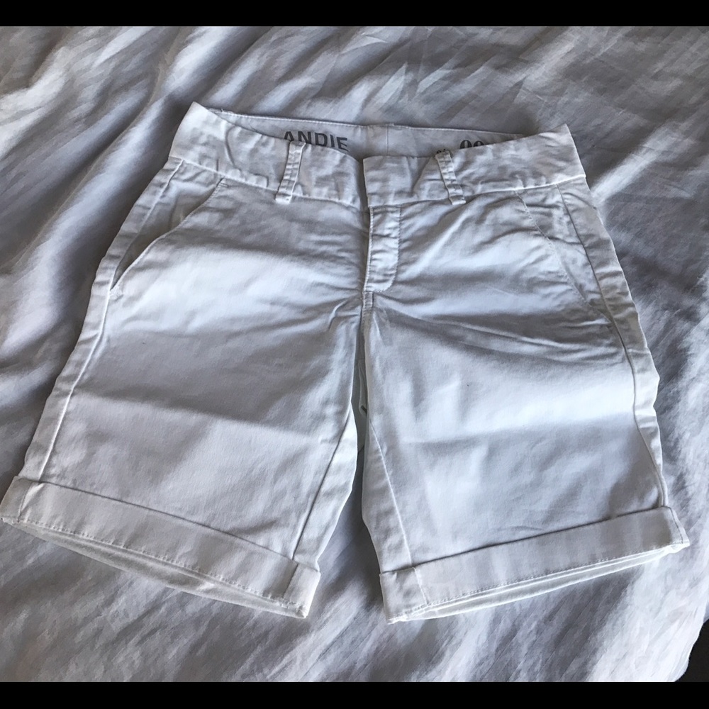 J.Crew Andie Shorts - White