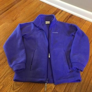 Columbia girls fleece jacket
