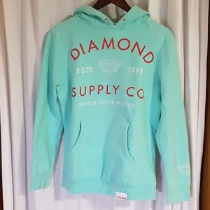 Diamond and Co Supply light blue hoodie