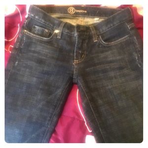 Bebe Carmen jeans - perfect condition - size 25