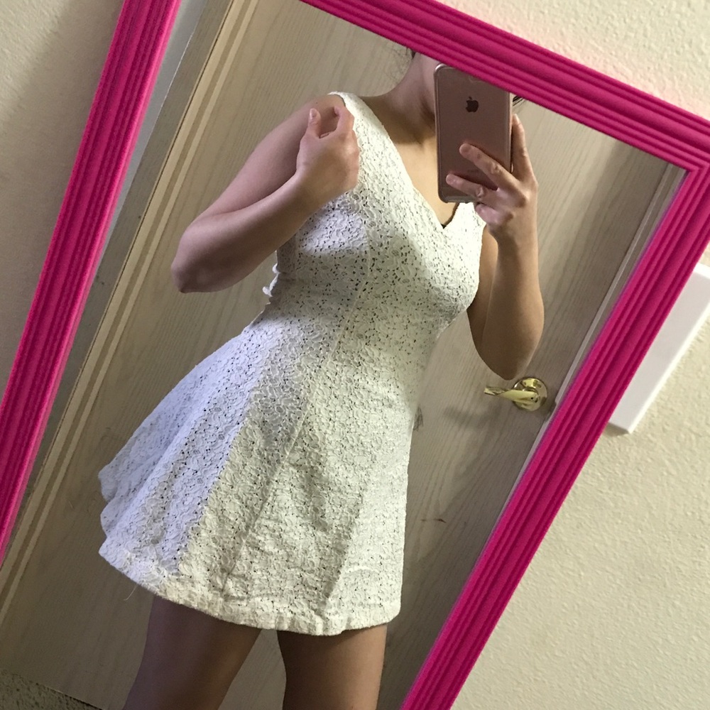 mini white dress