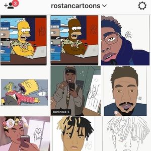 Follow my cartoon page