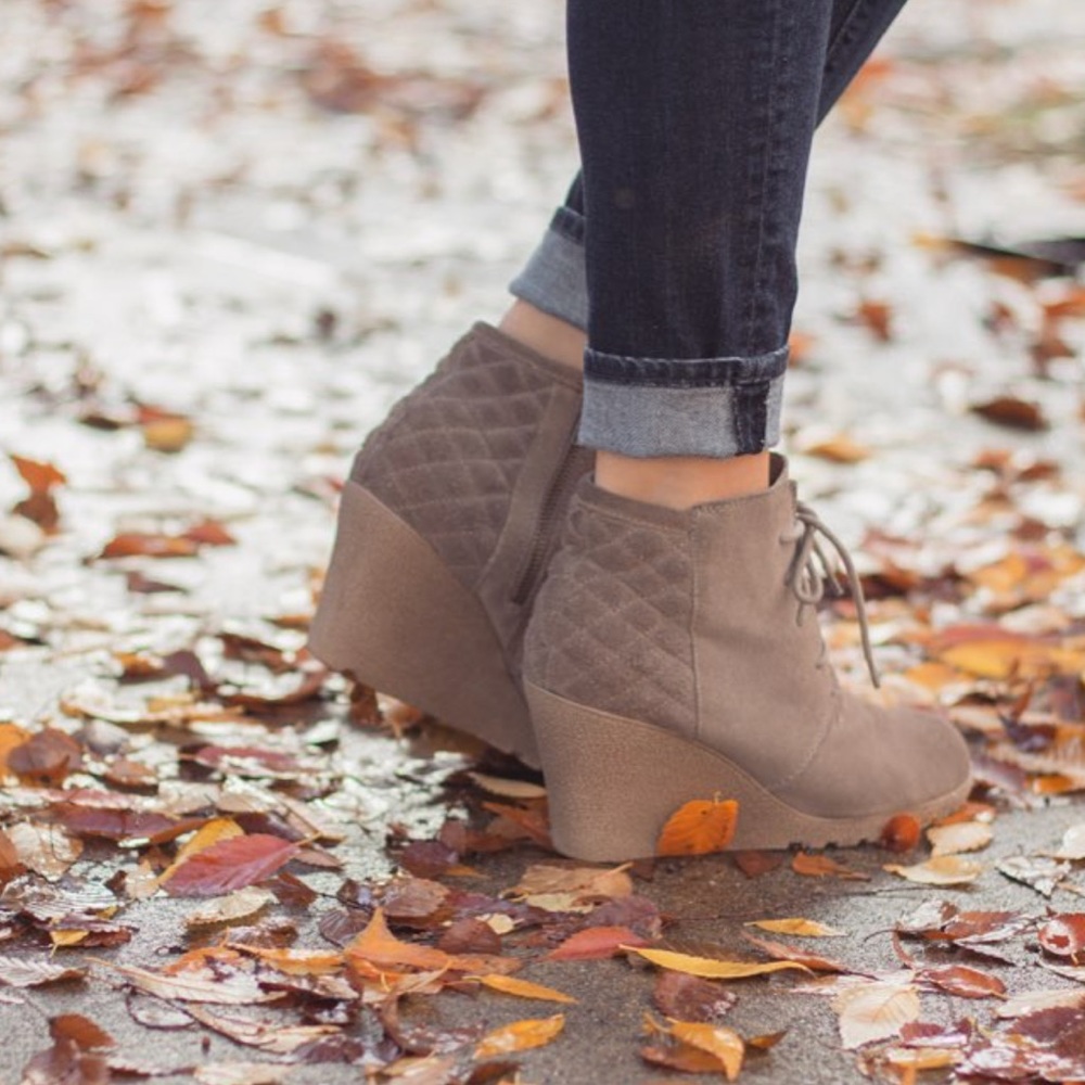 MIA wedge booties