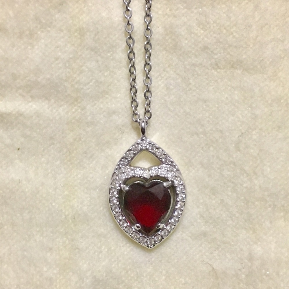 Swarovski Heart Pendant Necklace
