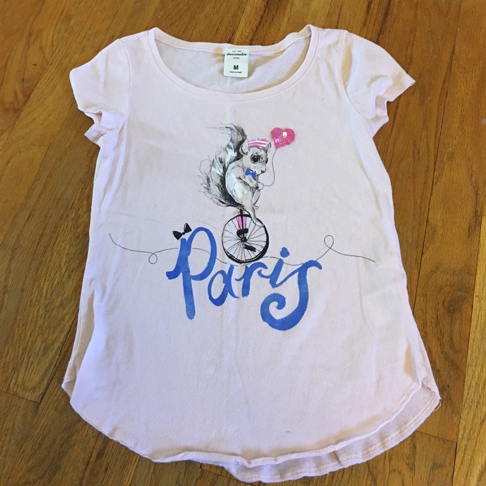 Abercrombie kids girls tee