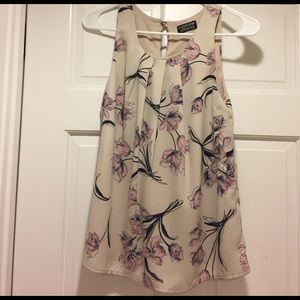 Paper moon work dressy tank top