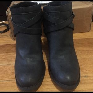 ‼️PRICE DROP!!! Lucky Brand Black Booties