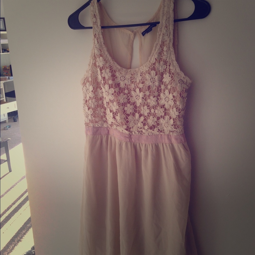 American eagle flowery flowy dress